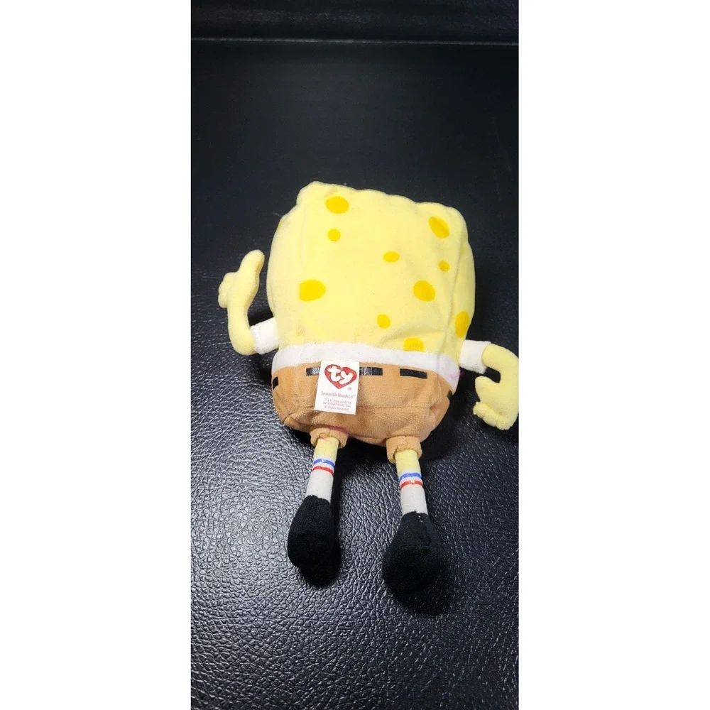 TY Original Beanie Babies SpongeBob SquarePants Thumbs-Up 2004 Vintage